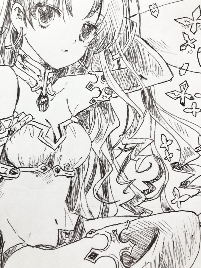 【原画】イシュタルFGO【アナログ原画】