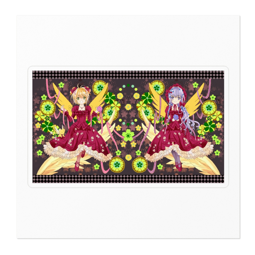 【CCS】さくらと知世 ステッカー・シール