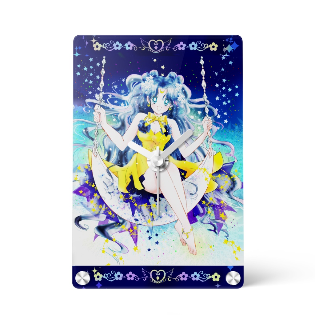 【セラムン】人間ルナ アクリル時計