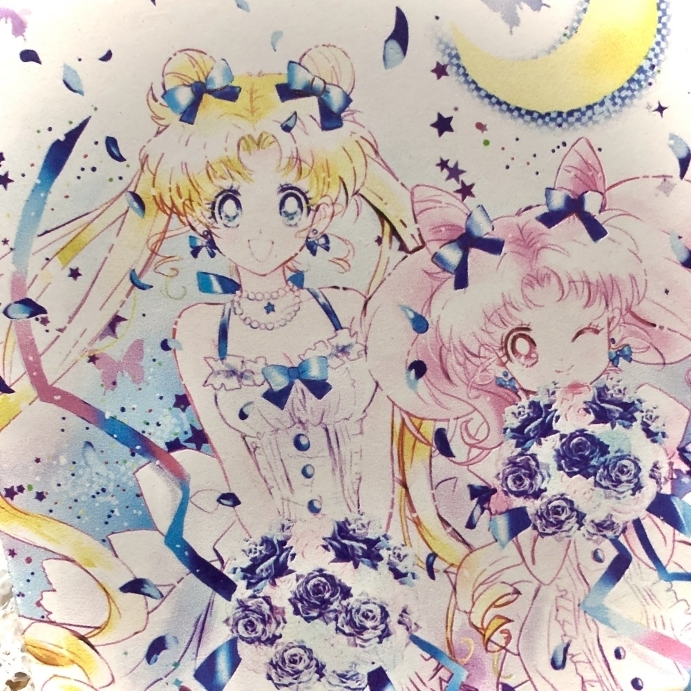 【セラムン】うさぎ&ちびうさ コースター