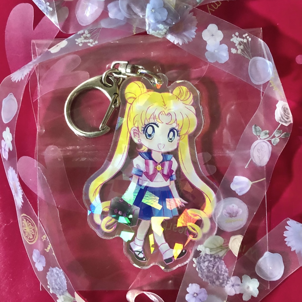 【セラムン】月野うさぎ ホログラムアクキー4種