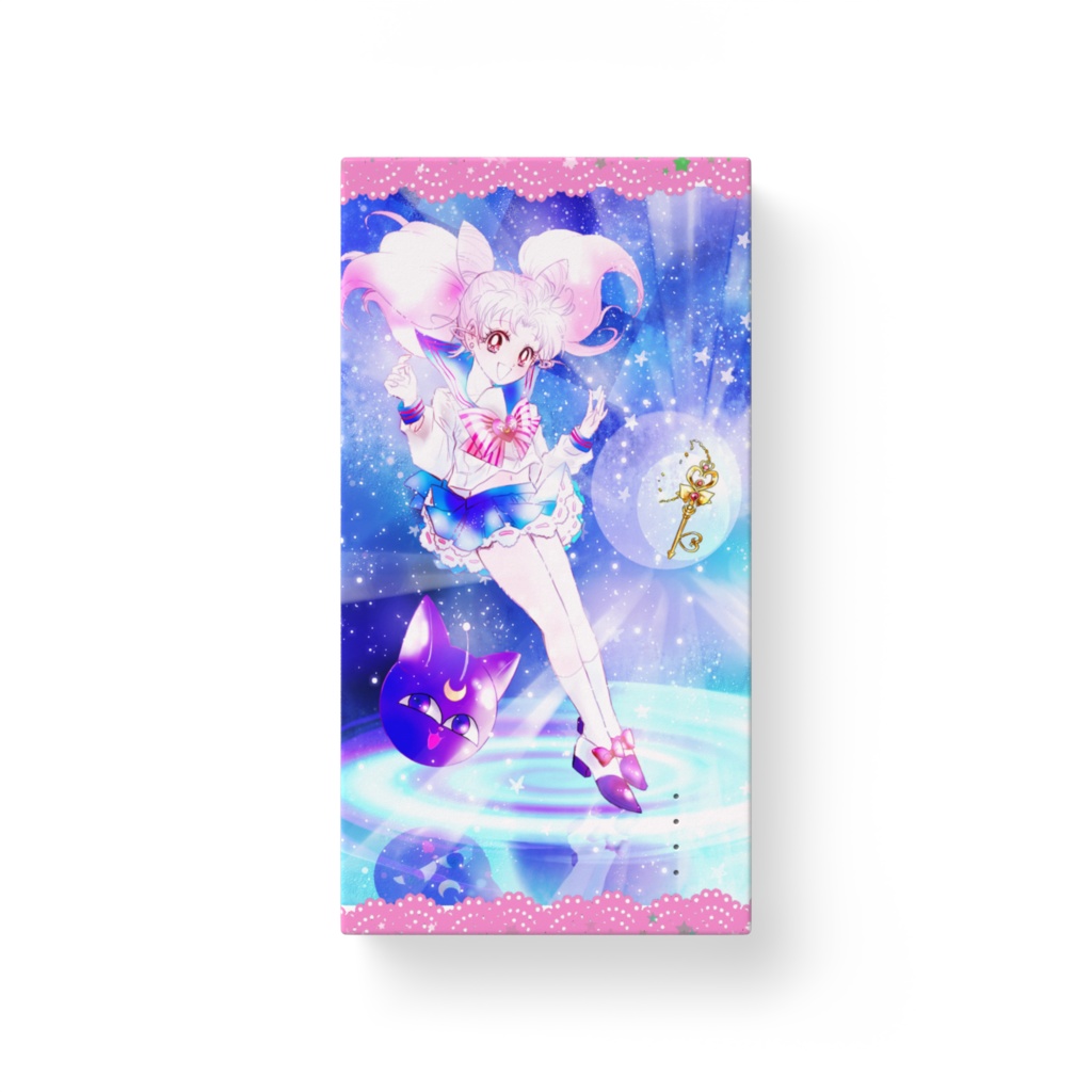 【セラムン】ちびうさ&ルナP モバイルバッテリー