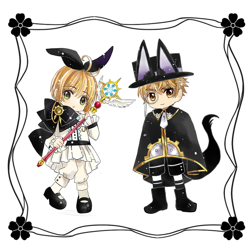 【CCS】時計の国のアリス（さくら＋小狼）アクキー