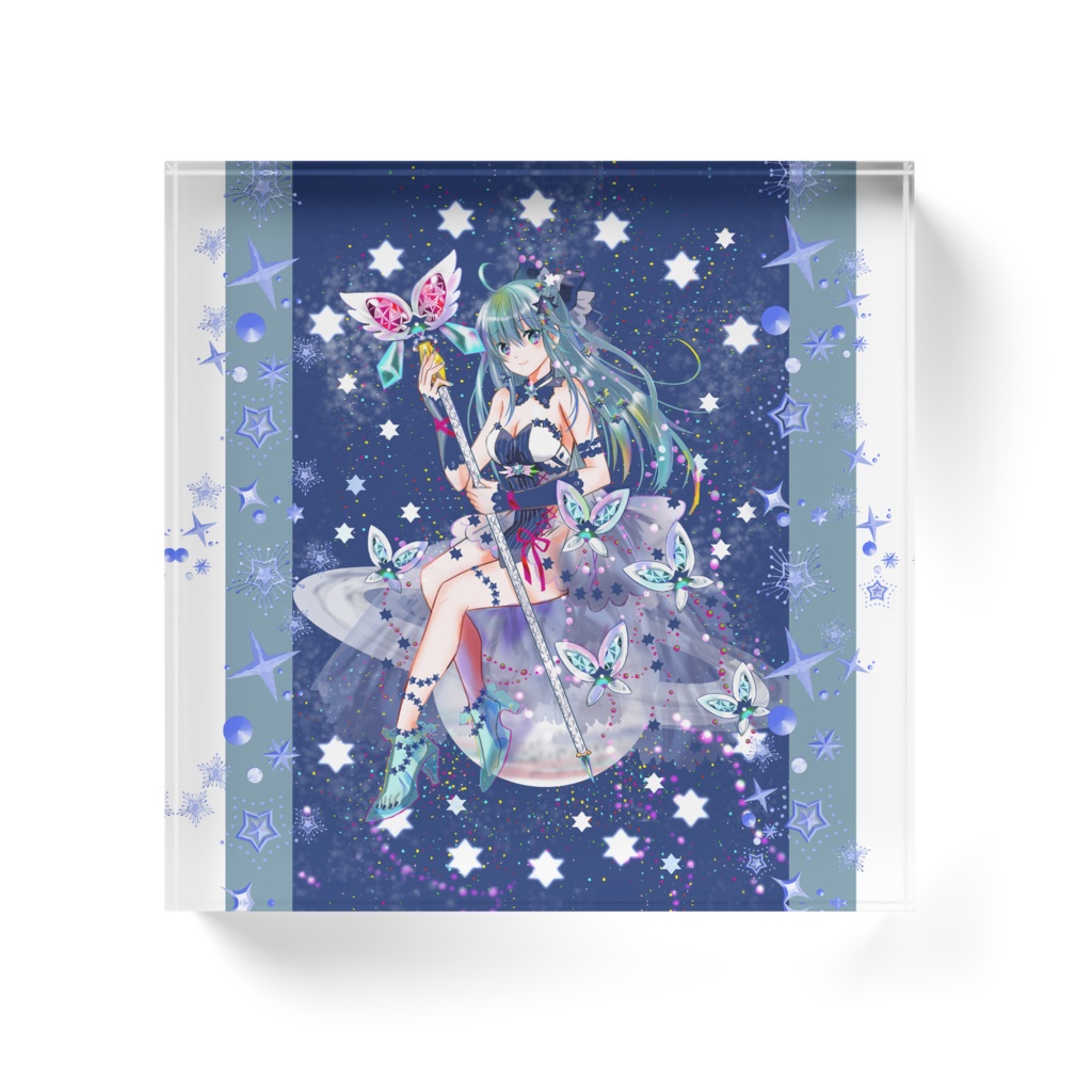 【一次創作・オリジナル】土星の守護者 アクリルブロック