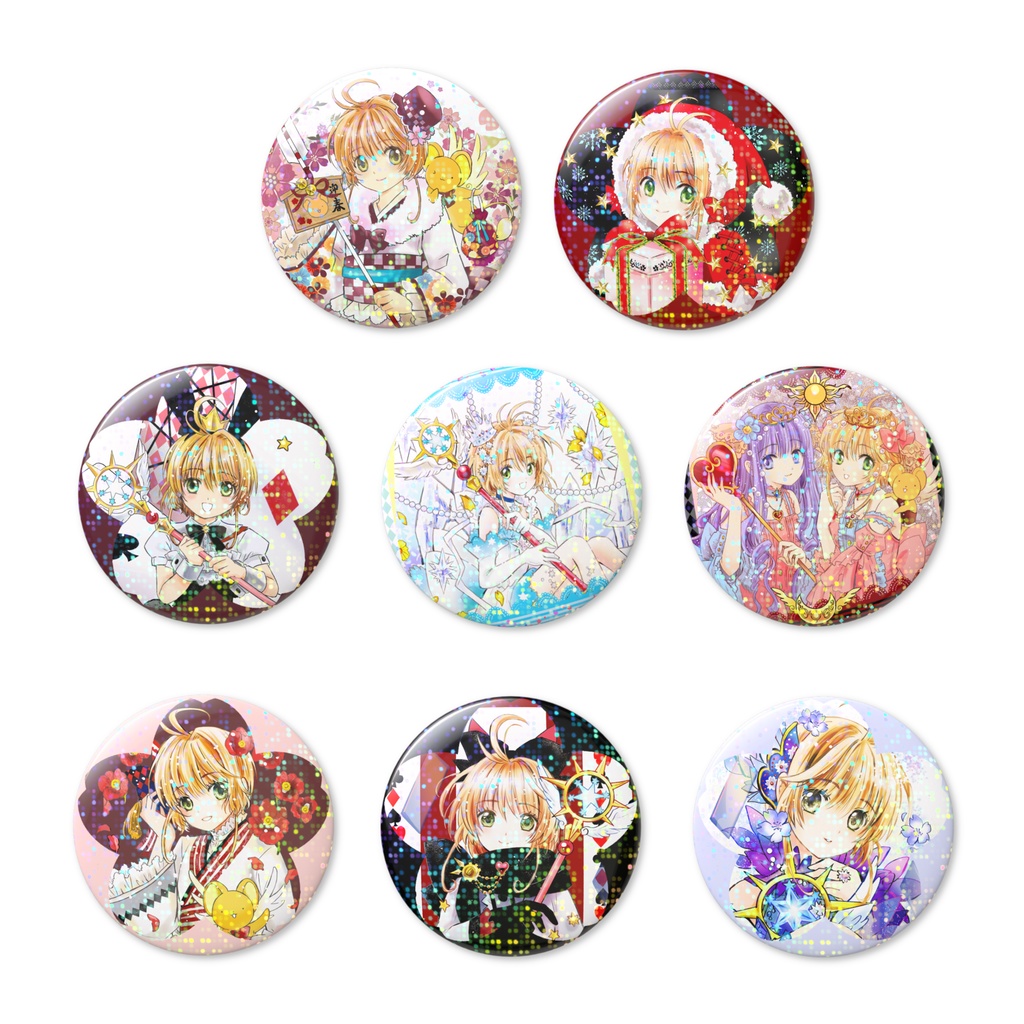 【CCS】木之本桜 ホログラム缶バッジ