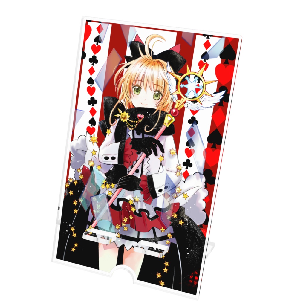 【CCS】木之本桜(マフラー)アクリルスマホスタンド