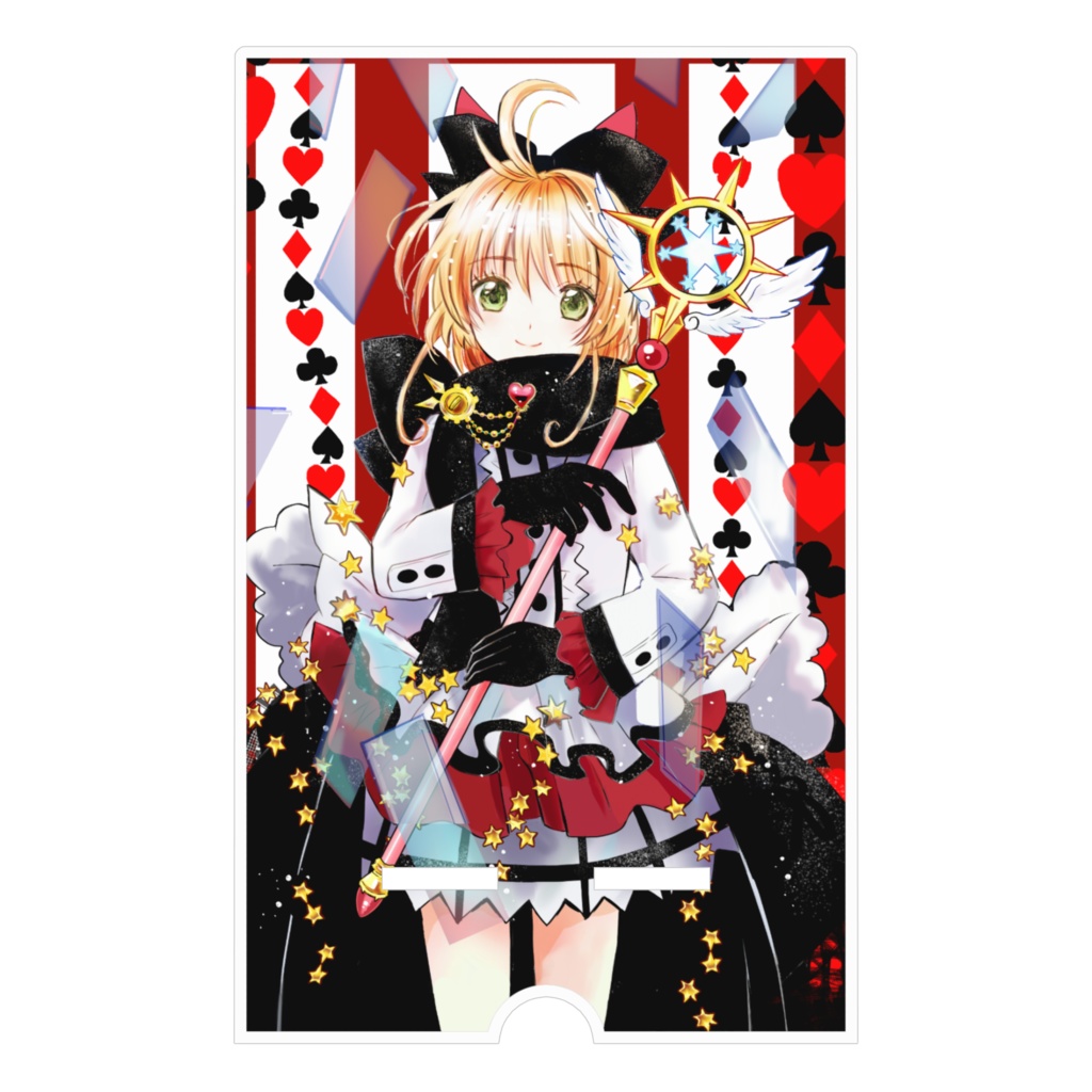 【CCS】木之本桜(マフラー)アクリルスマホスタンド