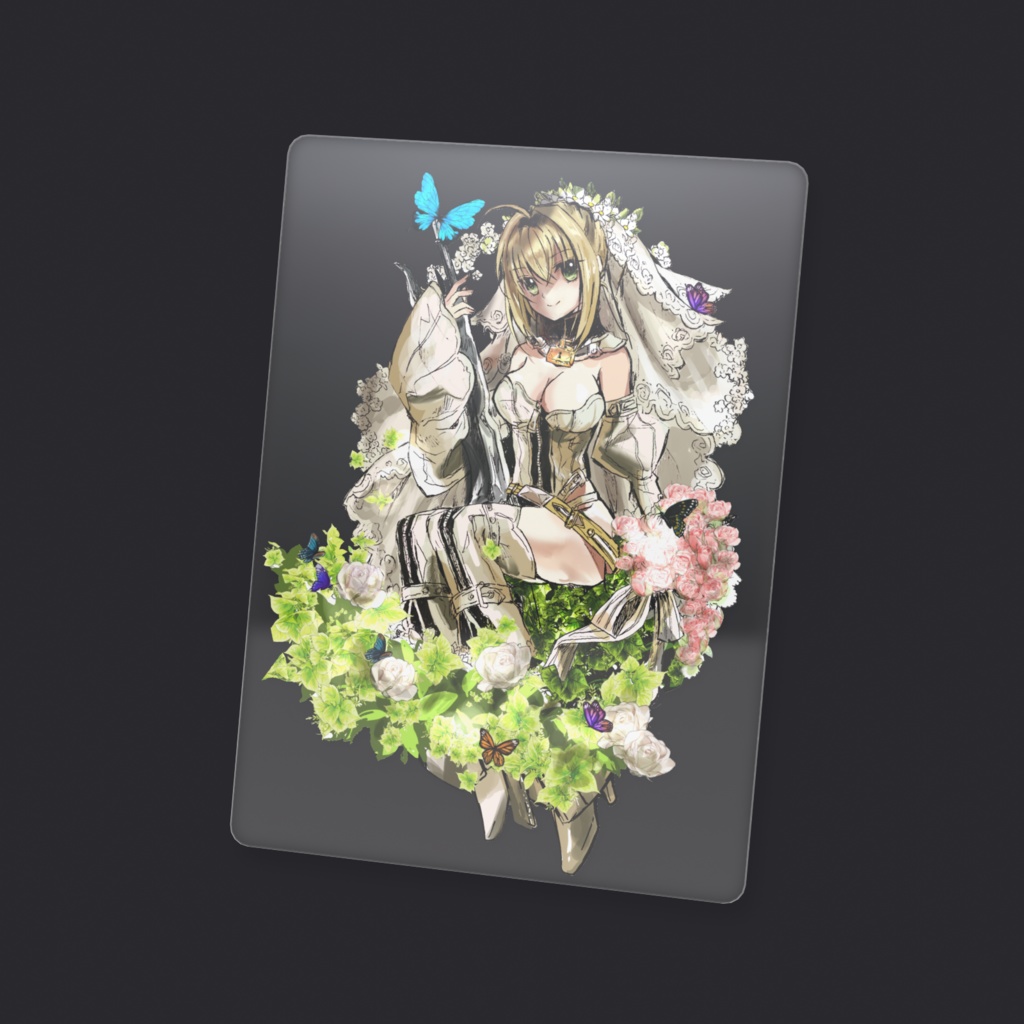 【FGO】セイバー・ブライド クリアカード