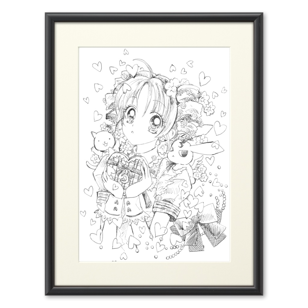 満月をさがして(神山満月) 複製原画(プリモアート)