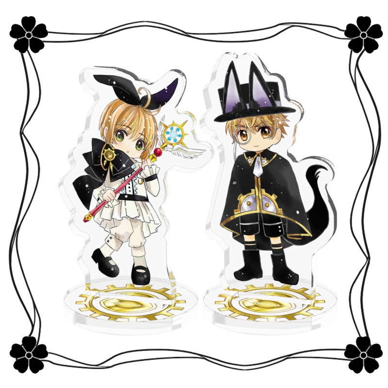 【CCS】時計の国のアリス（さくら＋小狼）アクリルスタンド2種