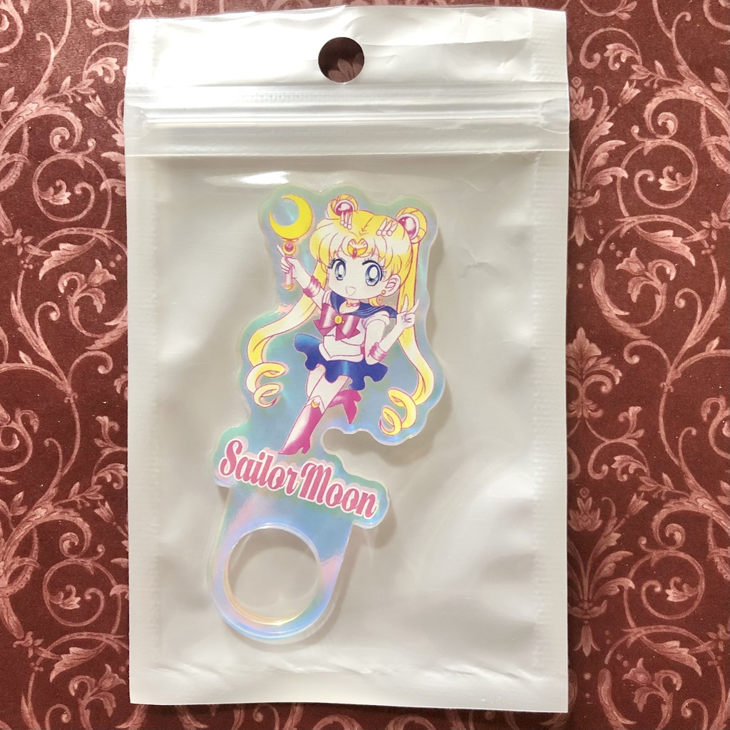 【匿名配送】セーラームーンアクリルリング【セラムン】