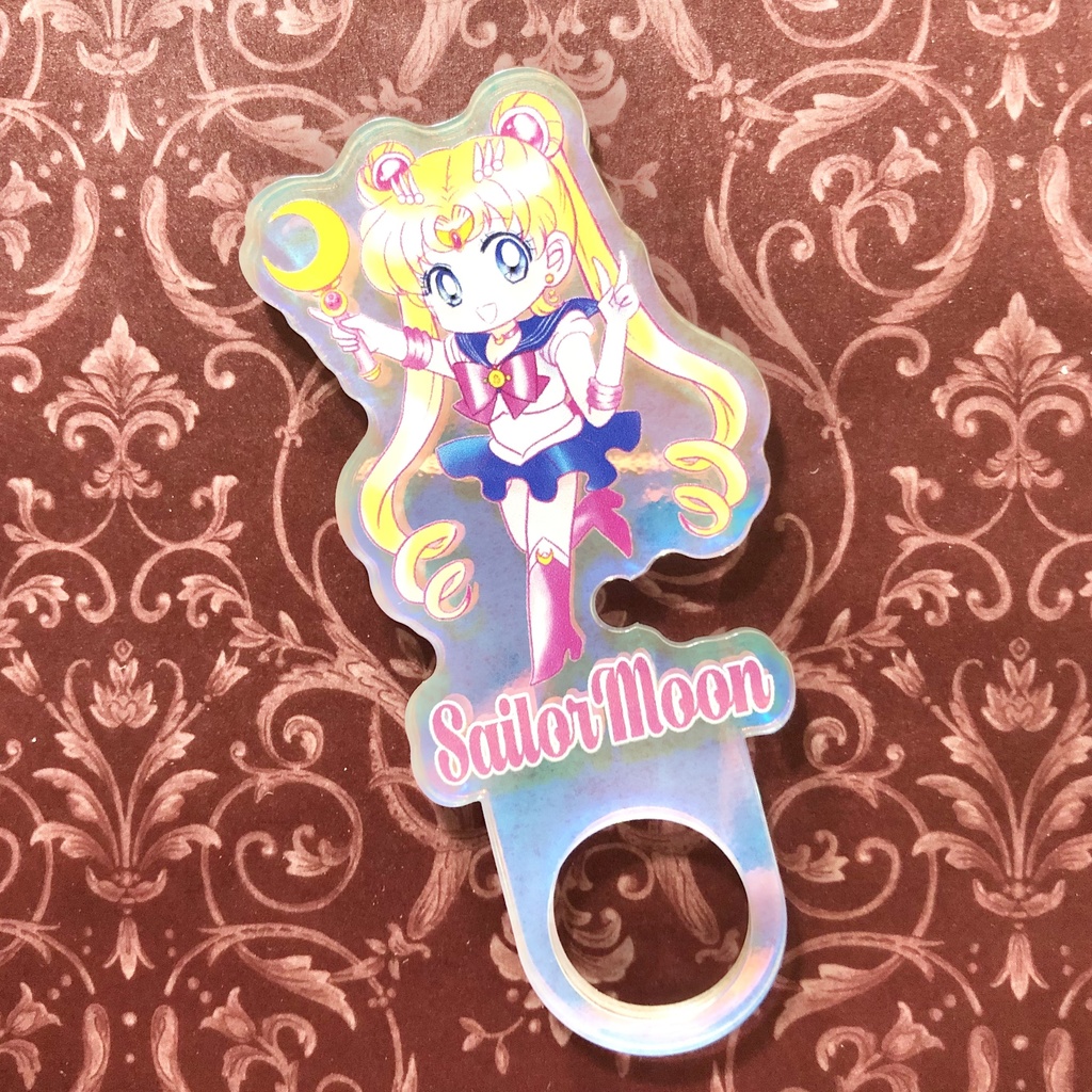 【匿名配送】セーラームーンアクリルリング【セラムン】