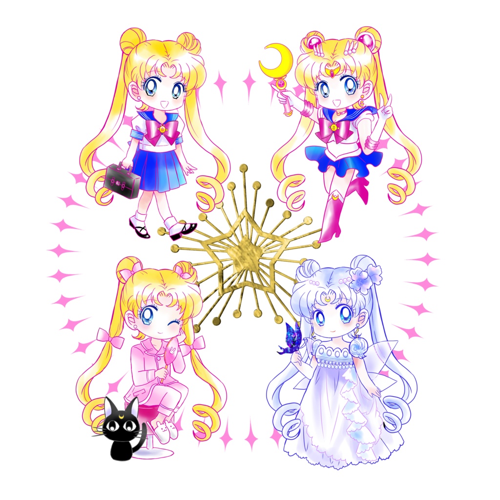 【匿名配送】セレニティ アクリルピック【セラムン】