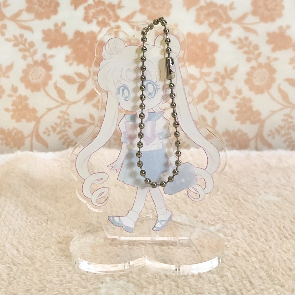 【匿名配送】セラムン(月野うさぎ制服)アクリルスタンドキーホルダー②【セラムン】