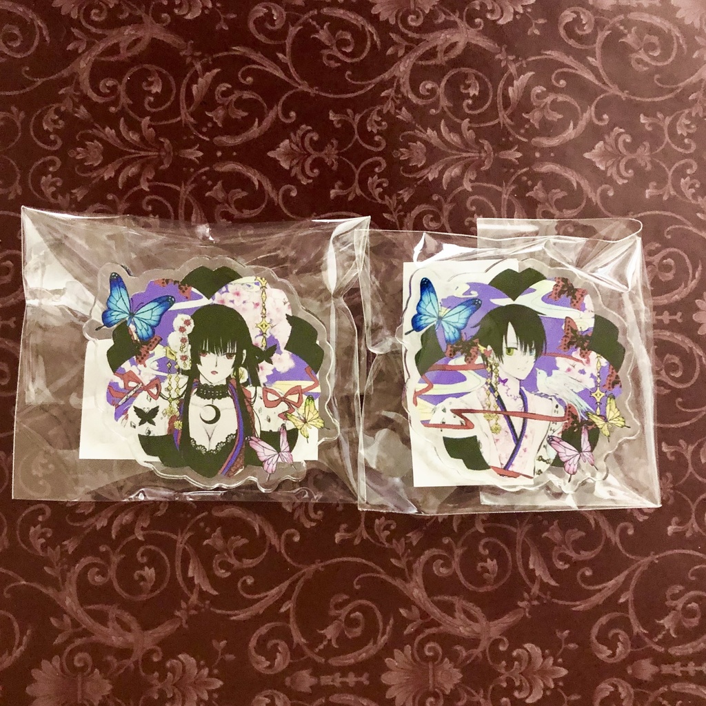 【匿名配送・非公式】xxxHOLiC(四月一日君尋)アクリルバッジ