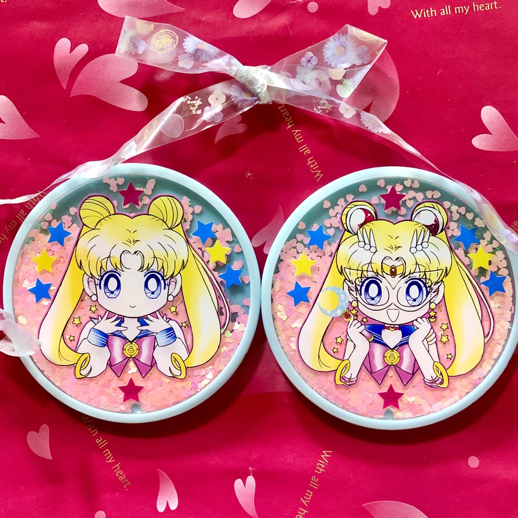 【匿名配送】セーラームーン グリッターコースター全2種【セラムン】