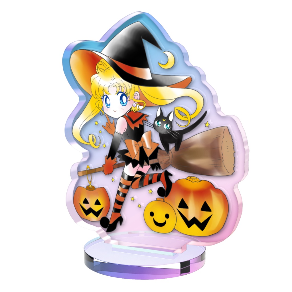 【セラムン】月野うさぎ(ハロウィン)オーロラアクスタ