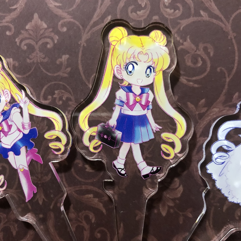 【匿名配送】セーラームーン アクリルピック3種類セット