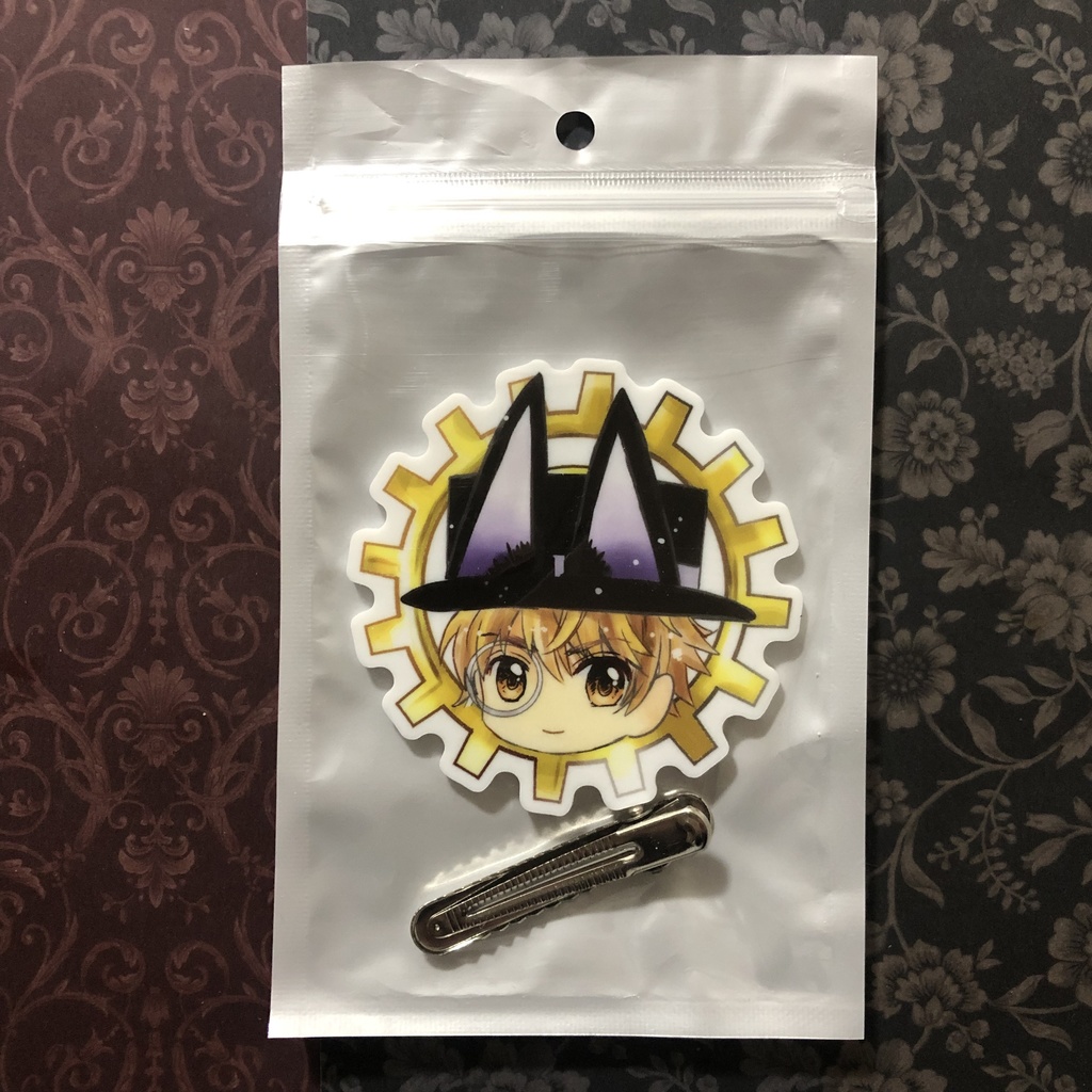 【匿名配送】時計の国のアリス ヘアピン(さくら&小狼)セット【CCS】