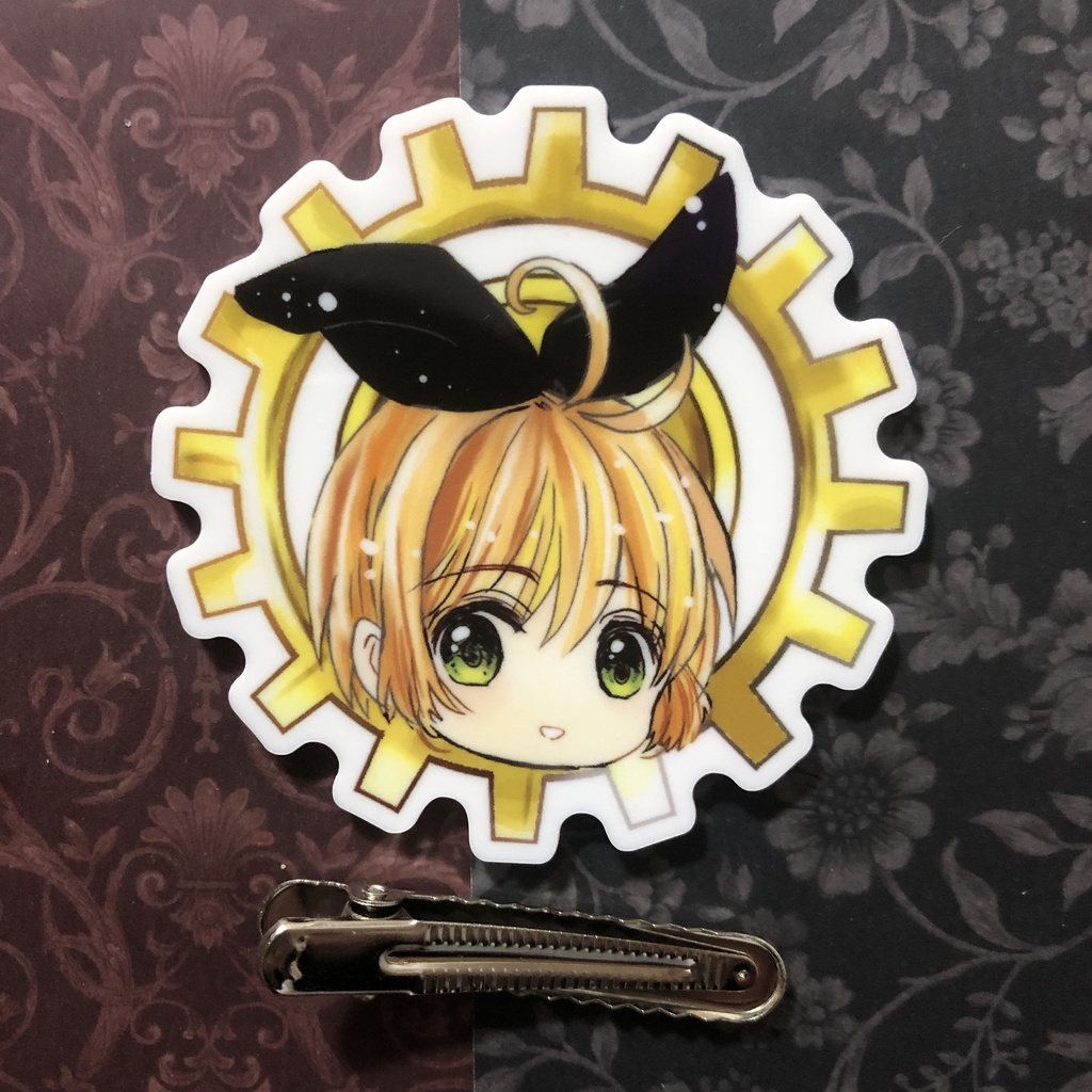 【匿名配送】時計の国のアリス ヘアピン(さくら&小狼)セット【CCS】