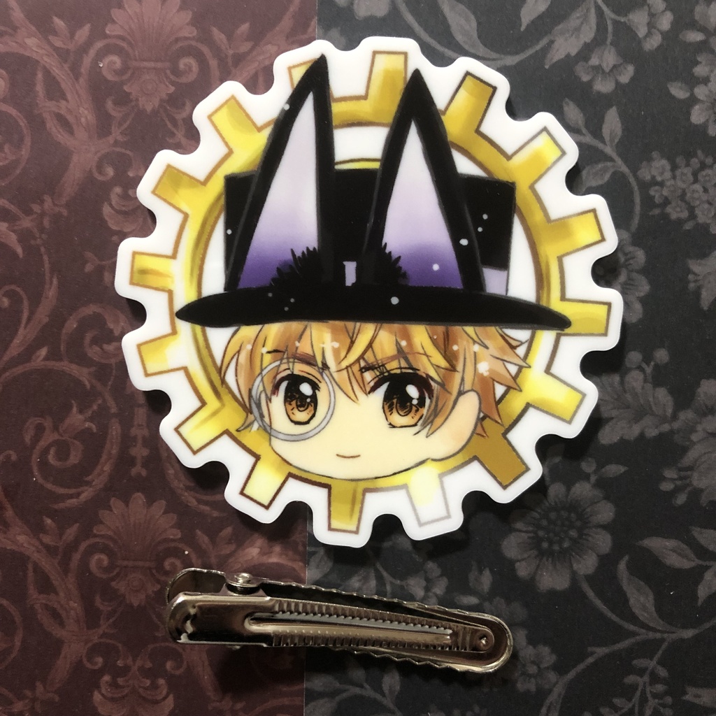 【匿名配送】時計の国のアリス ヘアピン(さくら&小狼)セット【CCS】