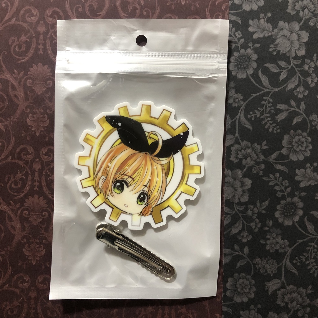 【匿名配送】時計の国のアリス ヘアピン(さくら&小狼)セット【CCS】