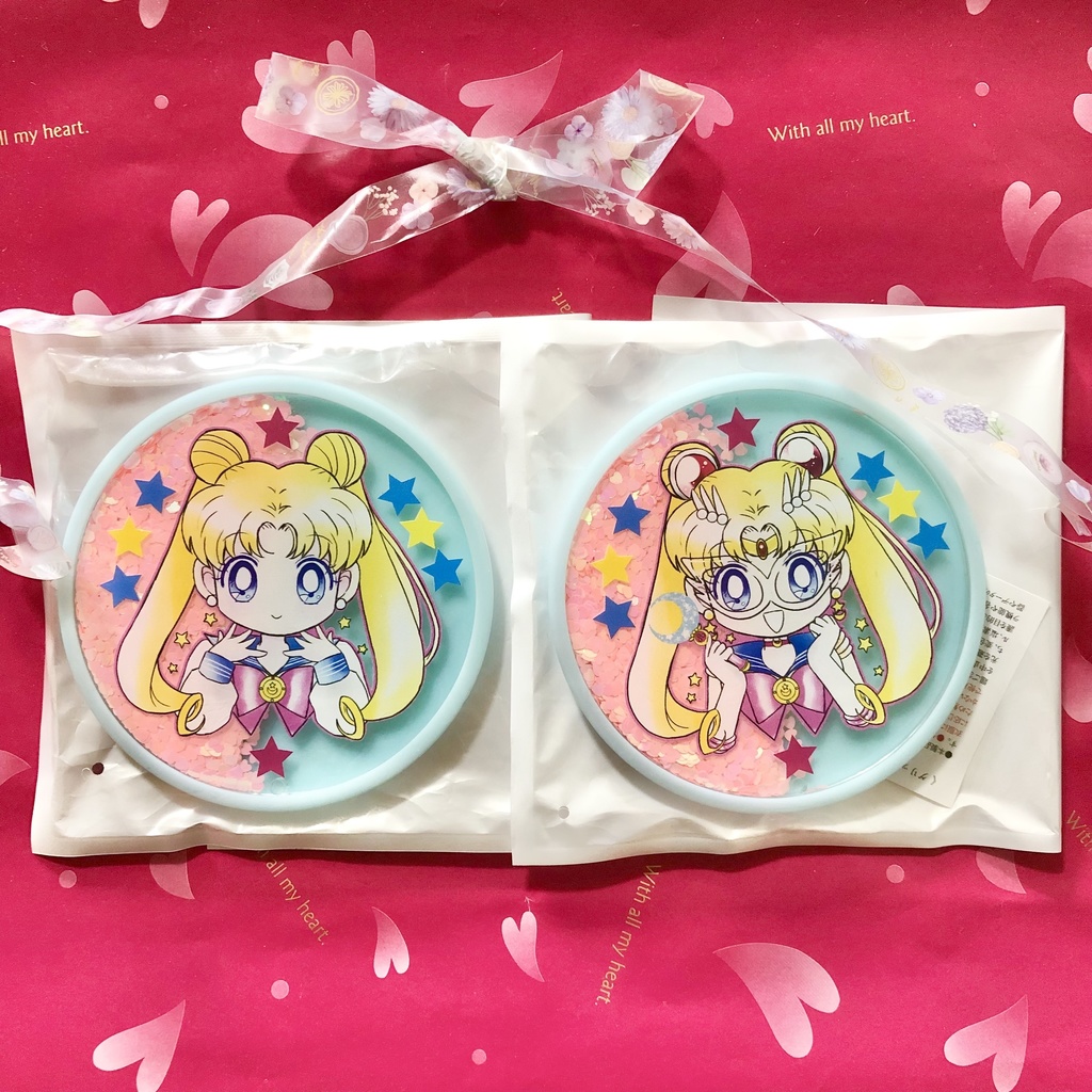 【匿名配送】セーラームーン グリッターコースター2種セット【セラムン】