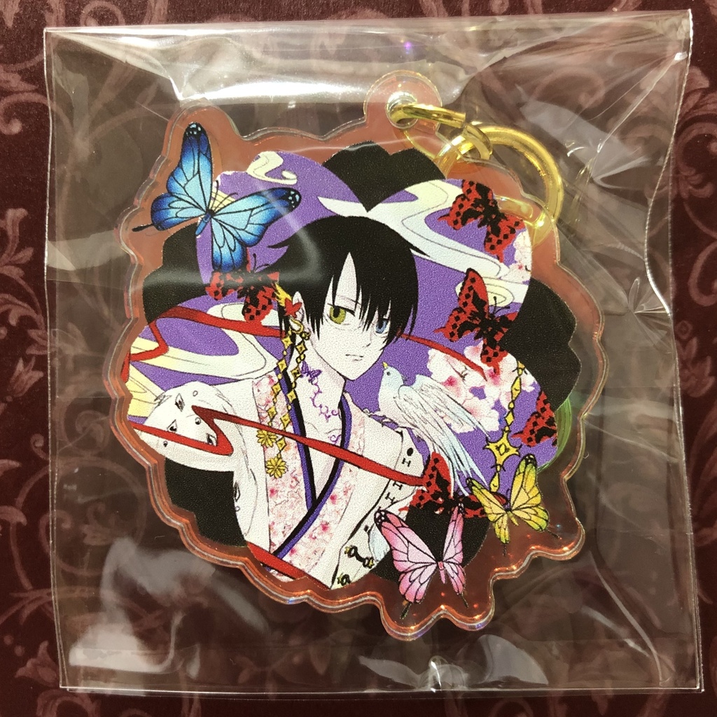 【匿名配送・非公式】xxxHOLiC(壱原侑子+四月一日)オーロラアクキー