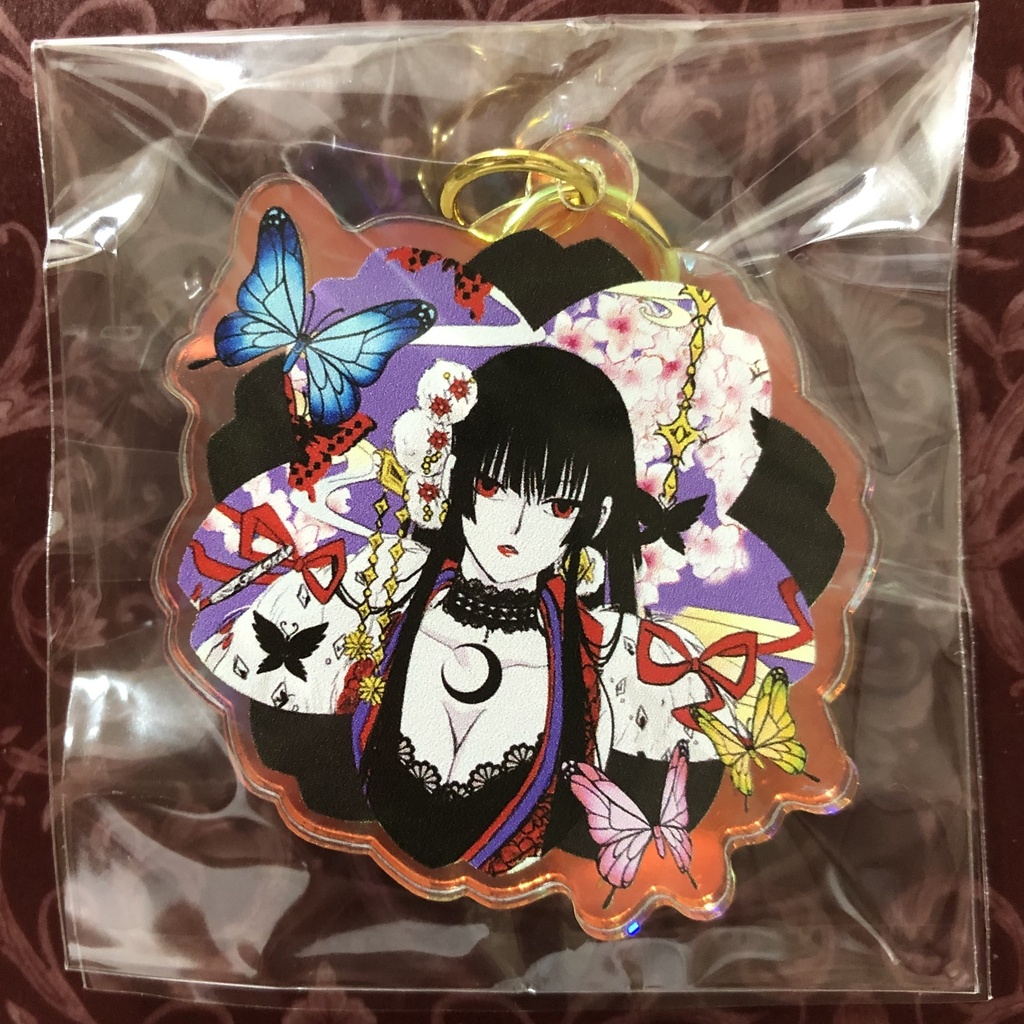 【匿名配送・非公式】xxxHOLiC(壱原侑子+四月一日)オーロラアクキー