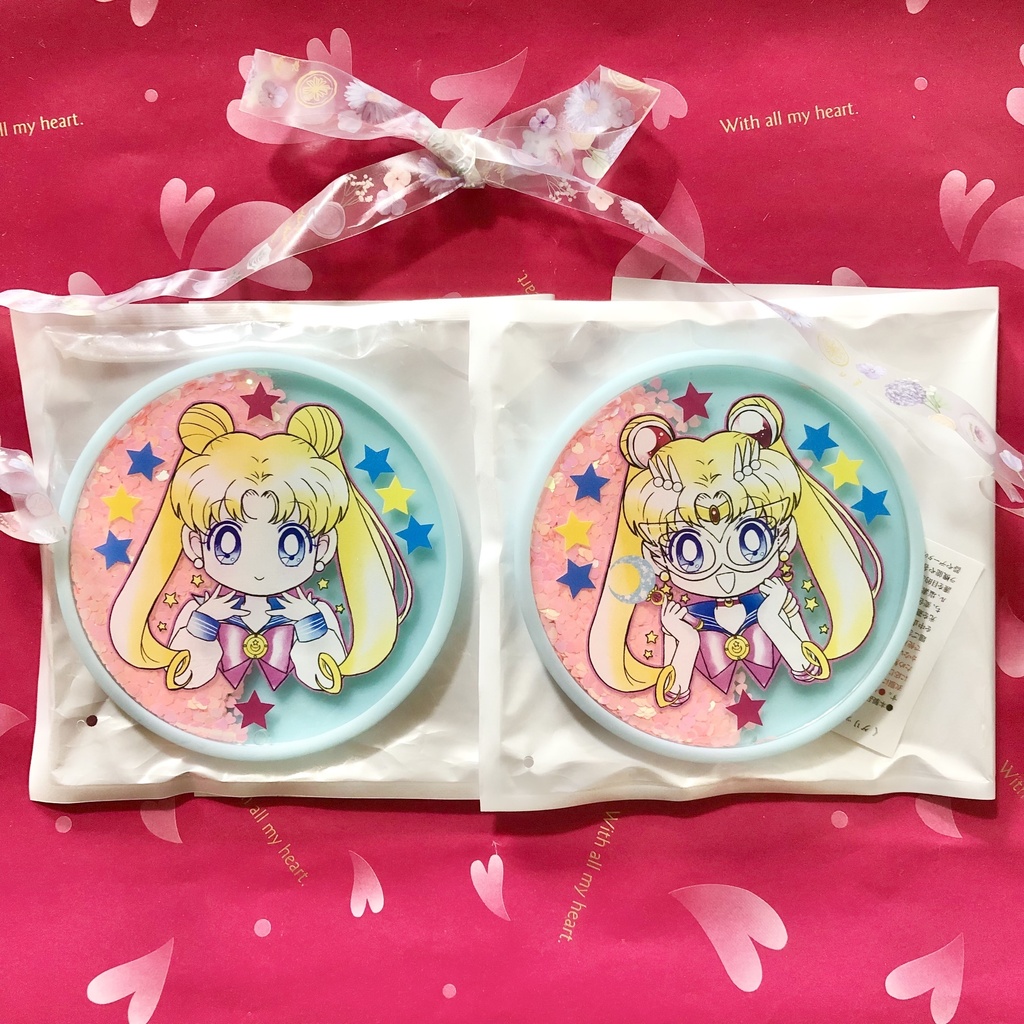 【匿名配送】セーラームーン グリッターコースター2種セット【セラムン】