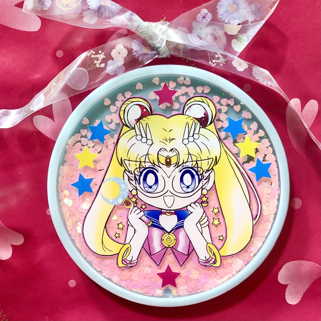 【匿名配送】セーラームーン グリッターコースター2種セット【セラムン】