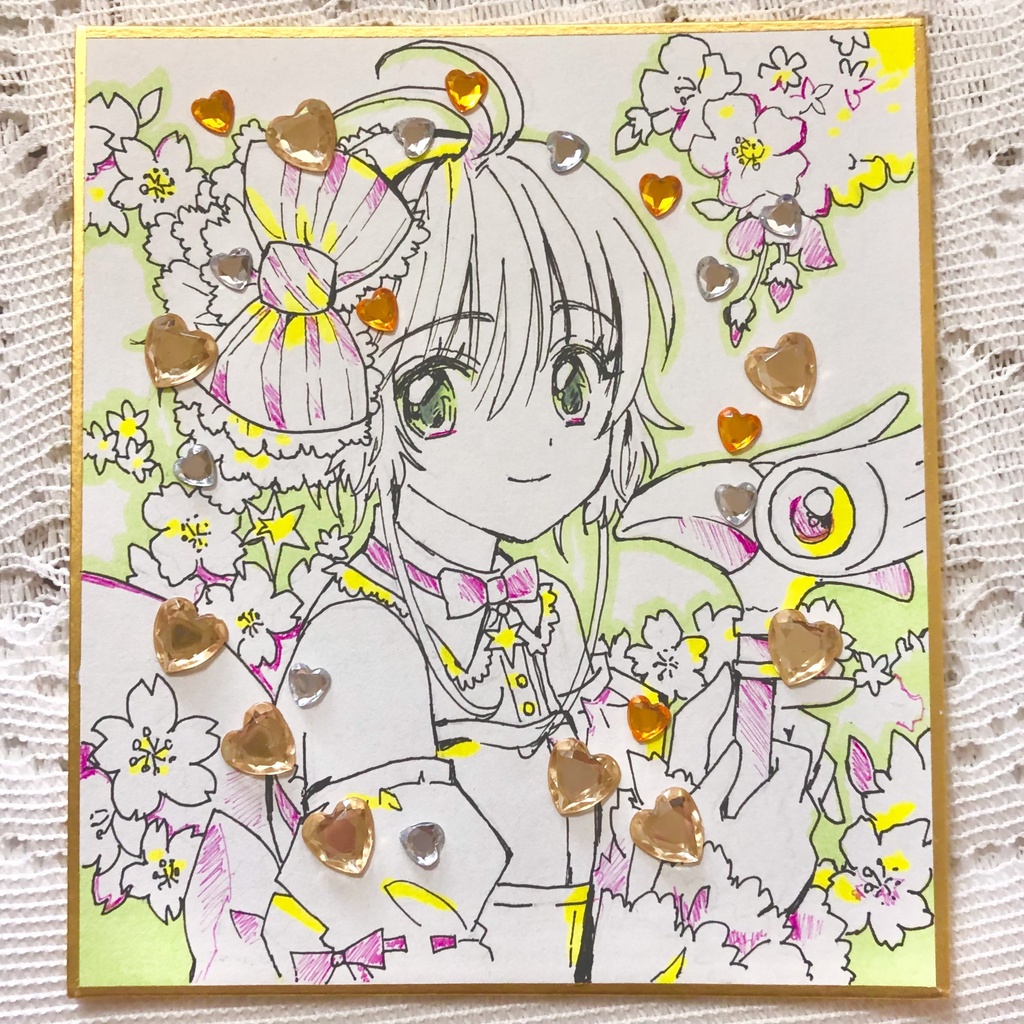 【CCS】木之本桜（新緑）【色紙・原画】