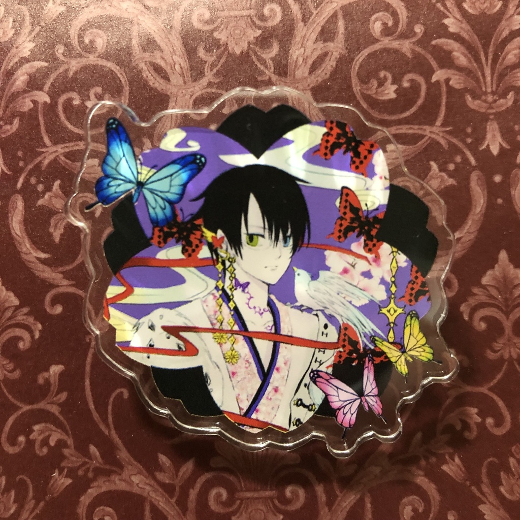 【匿名配送・非公式】xxxHOLiC(侑子+四月一日)アクリルバッジクリップ