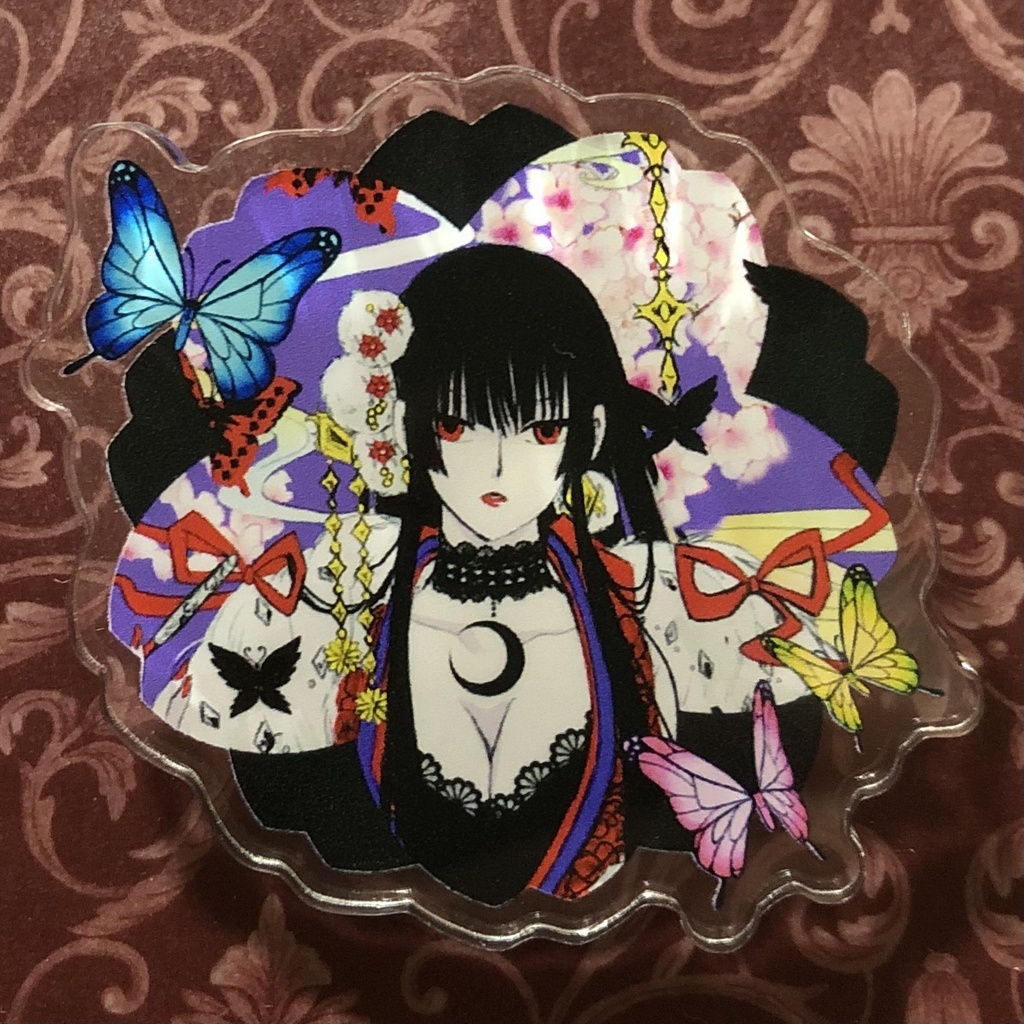 【匿名配送・非公式】xxxHOLiC(侑子+四月一日)アクリルバッジクリップ