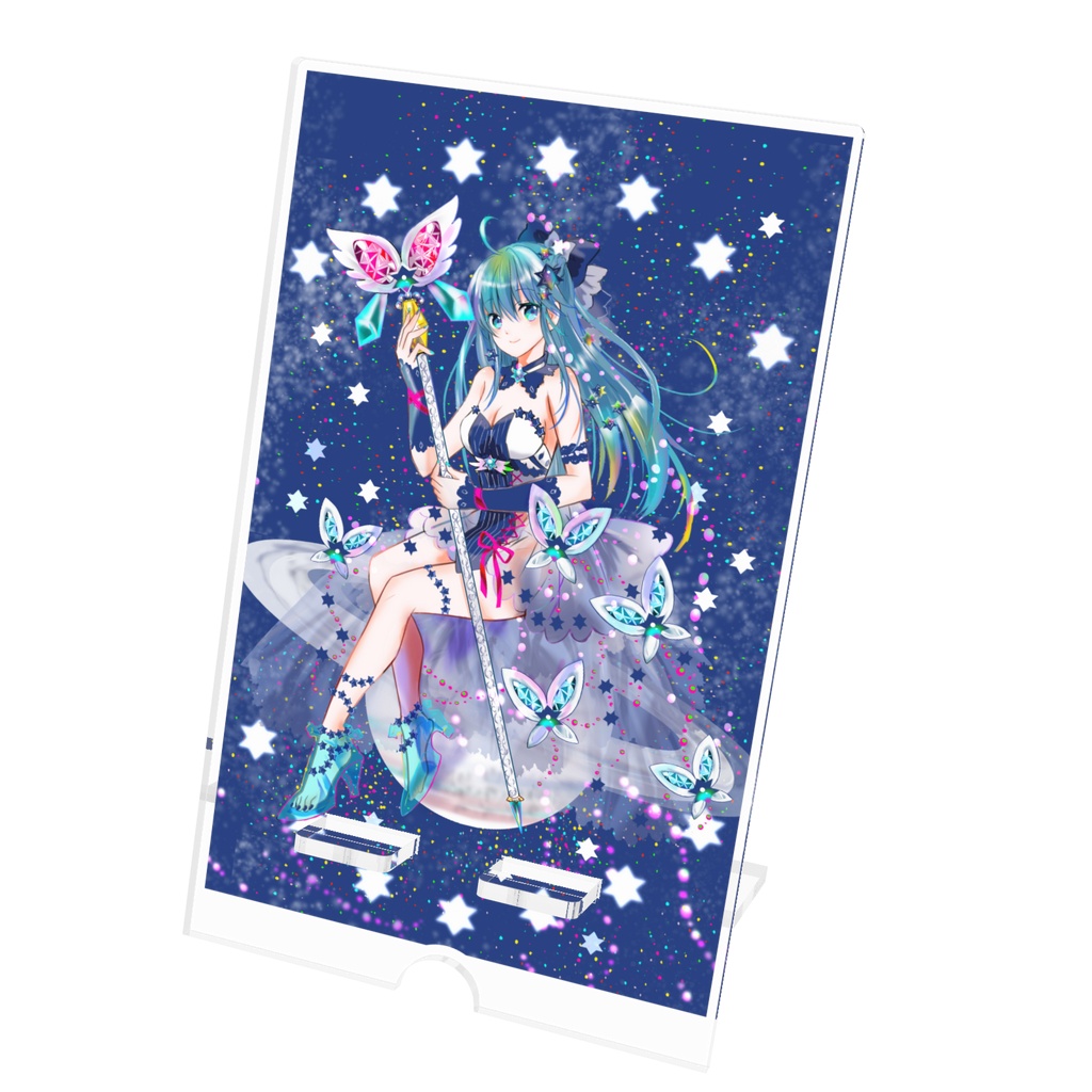 【一次創作・オリジナル】土星の守護者 スマホスタンド