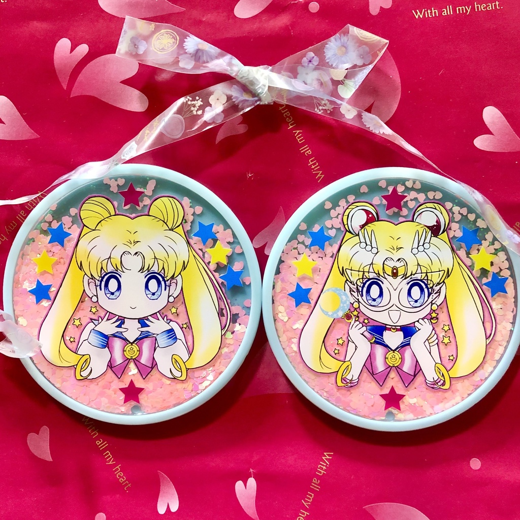 【匿名配送・非公式】セーラームーン グリッターコースター全2種【セラムン】