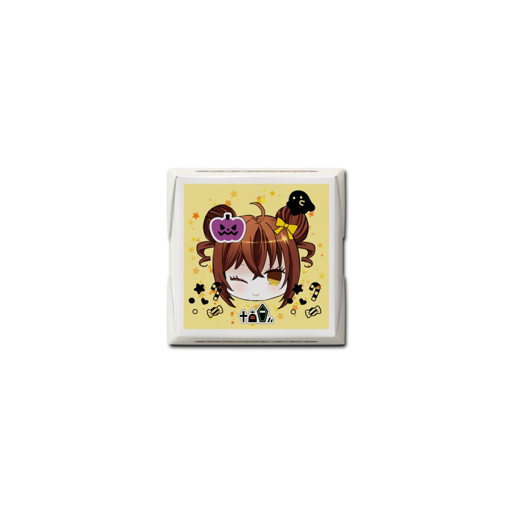 【一次創作・オリジナル】うさ魔女(表情変化)DECOチョコ