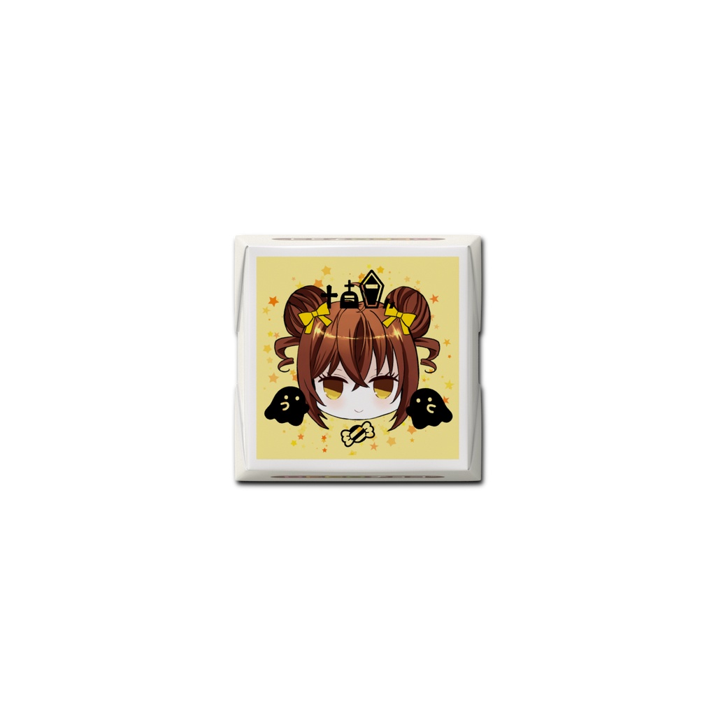 【一次創作・オリジナル】うさ魔女(表情変化)DECOチョコ