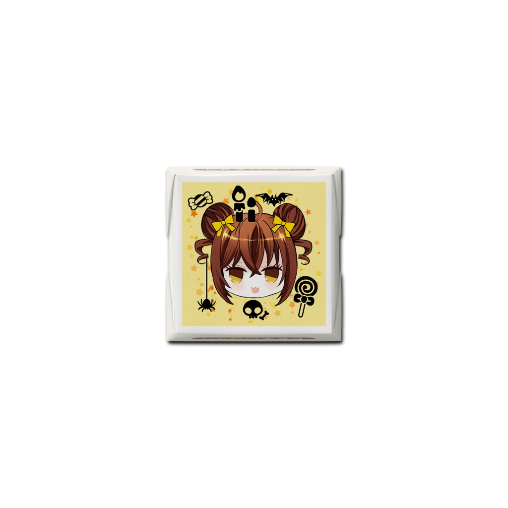 【一次創作・オリジナル】うさ魔女(表情変化)DECOチョコ