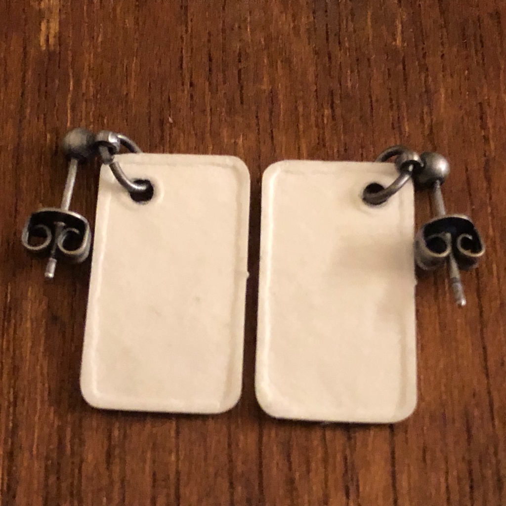 四字熟語ピアス「単推箱推」