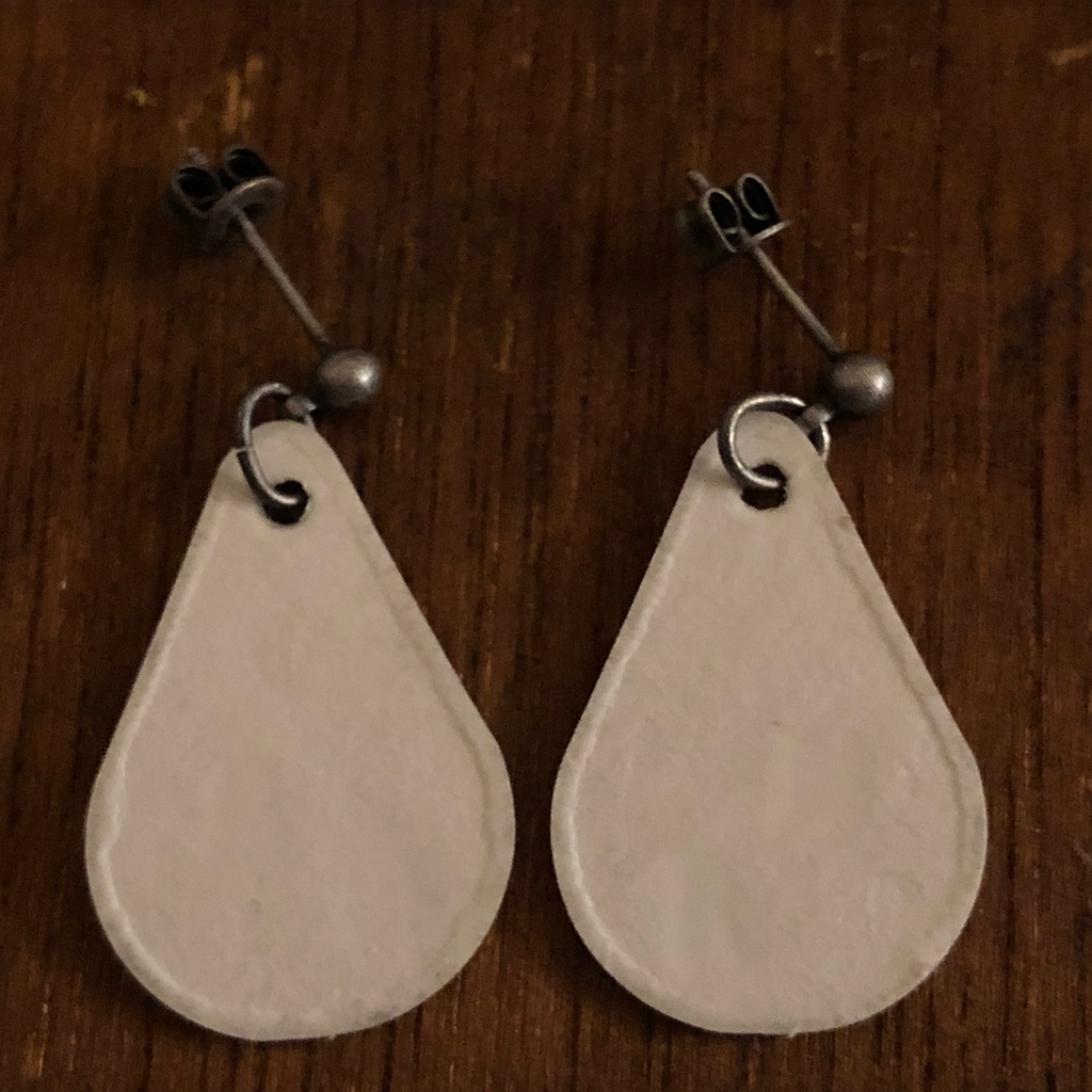 四字熟語ピアス「花鳥風月」