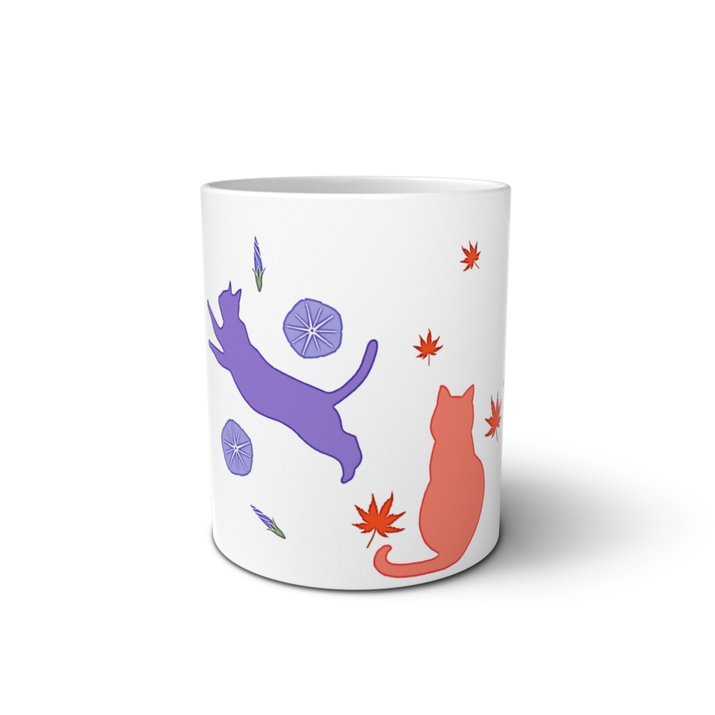 春夏秋冬ネコマグカップ