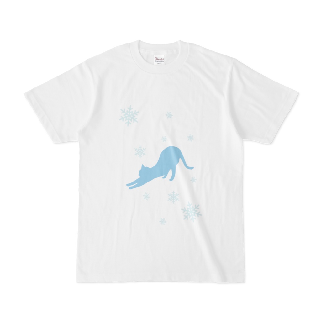 冬猫Tシャツ