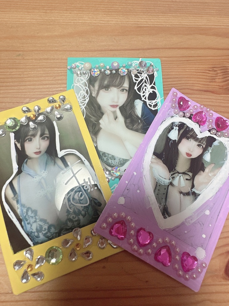 宝石💎デコチェキ