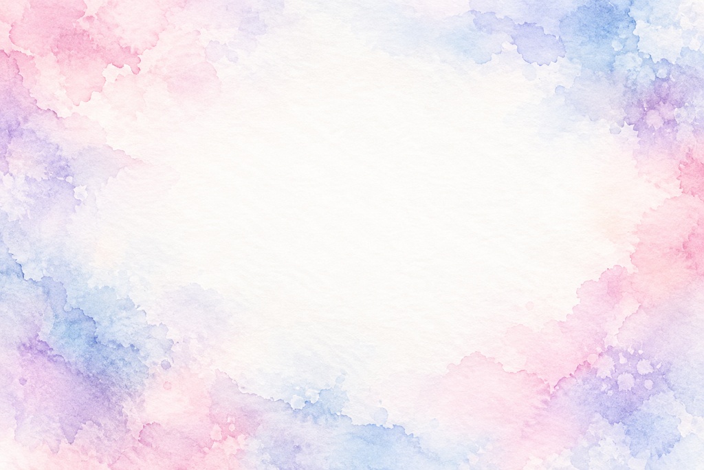 【無料サンプル】文字を載せやすい水彩風背景 01【5枚セット】