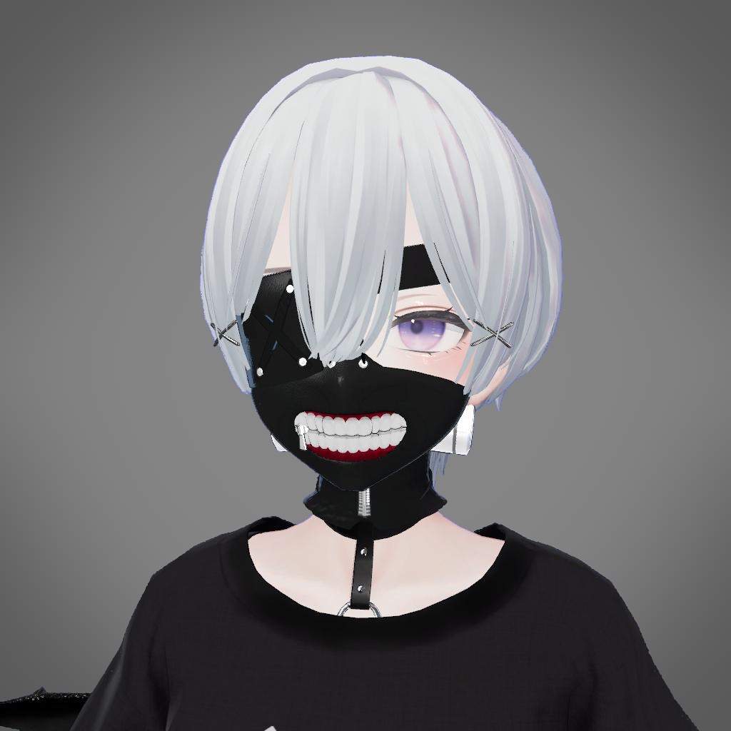 【無料】赫子&グールマスク(VRChat)