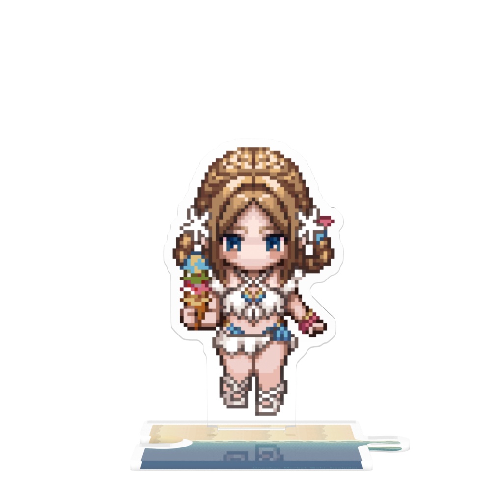 【Elin】つながるキャラチップ 少女(水着)