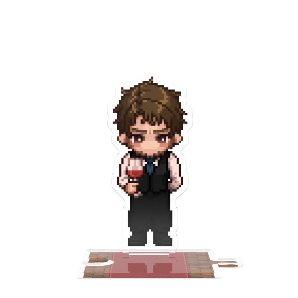 【Elin】つながるキャラチップ エイシュランドさん(ソムリエ)