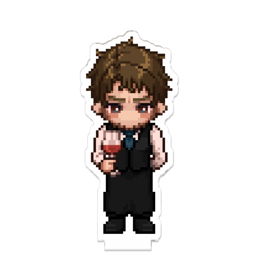 【Elin】つながるキャラチップ エイシュランドさん(ソムリエ)