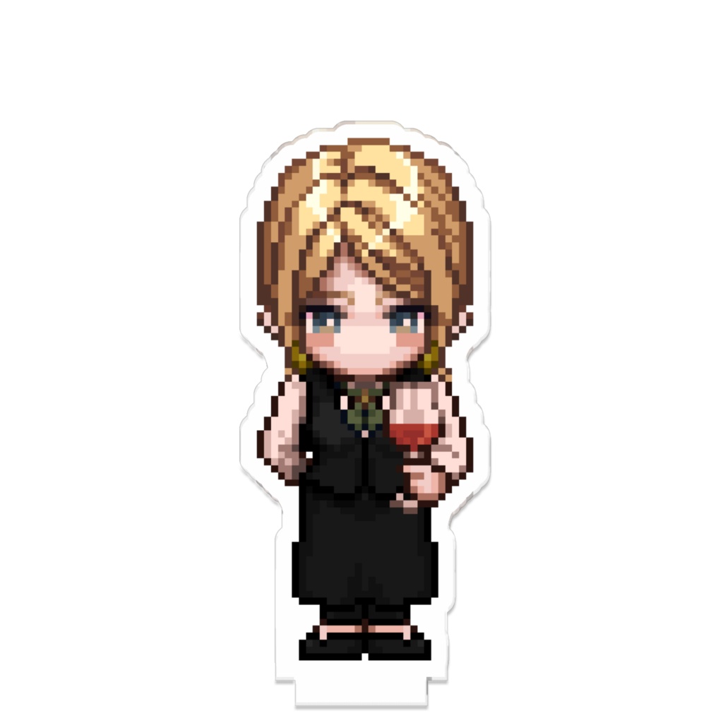 【Elin】つながるキャラチップ フィアマさん(ソムリエ)